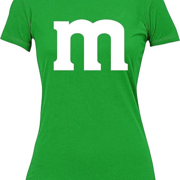 M&M‎ Green Halloween or Fun Short Sleeve Tee - Picture 10 of 12